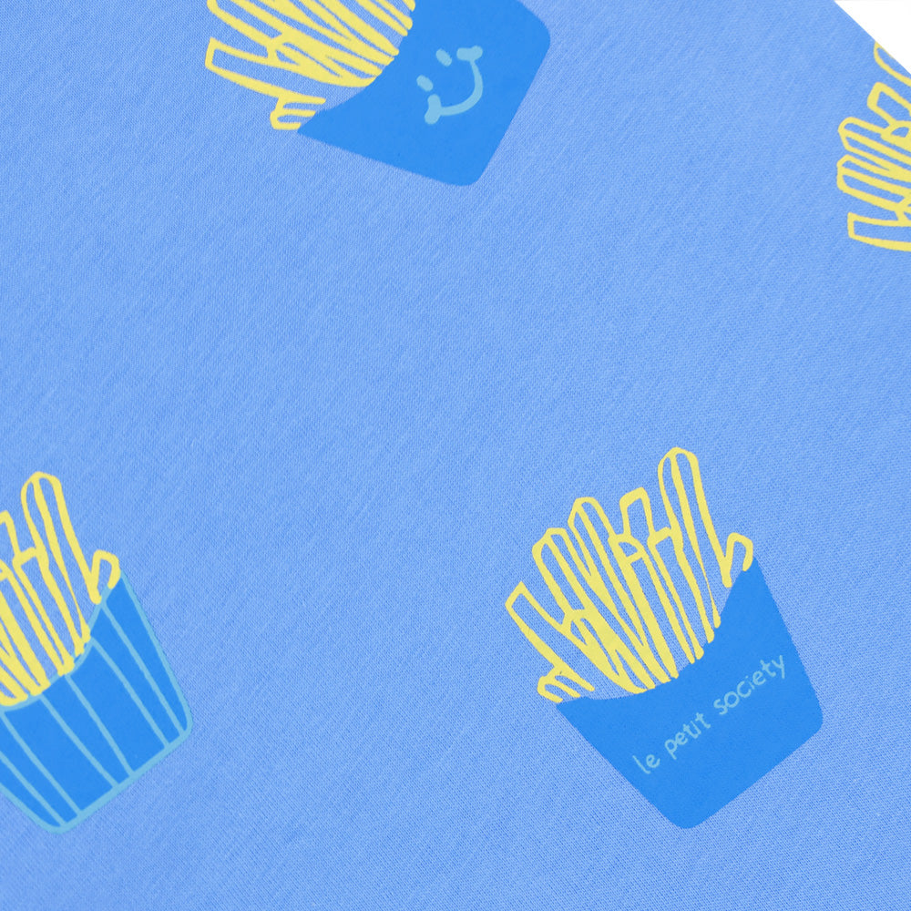 Made For Play - Kids Tee in French Fries Print by Le Petit Society — image 6