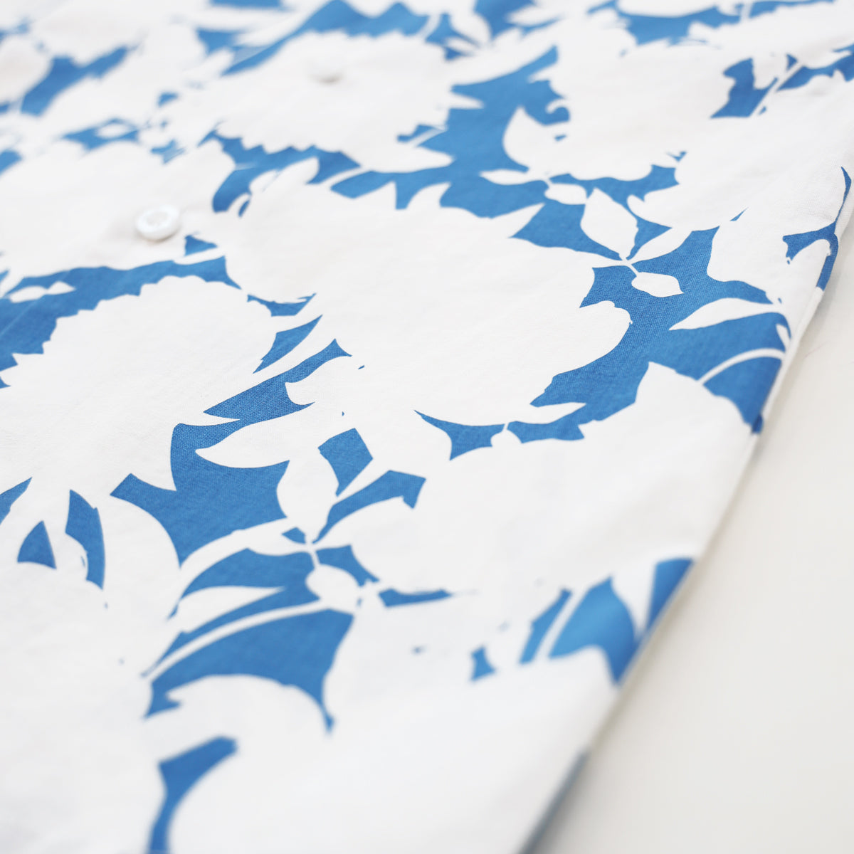 Garden Series - Baby Girl Dress in Blue Floral by Le Petit Society — image 3