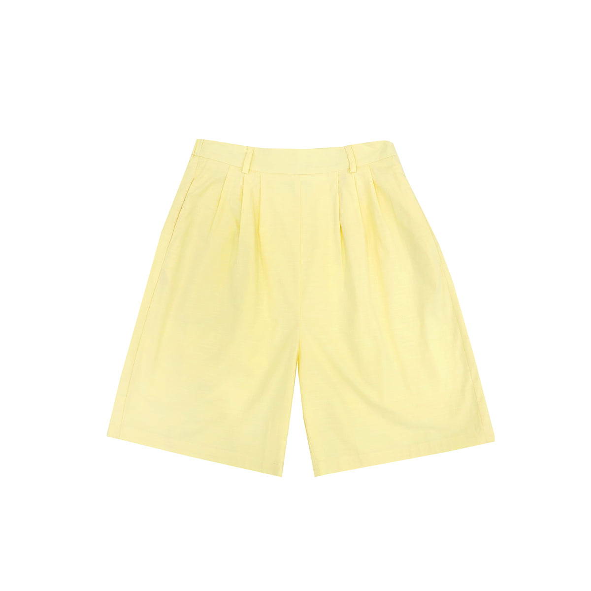 Garden Series - Ladies Shorts in Yellow by Le Petit Society — image 5