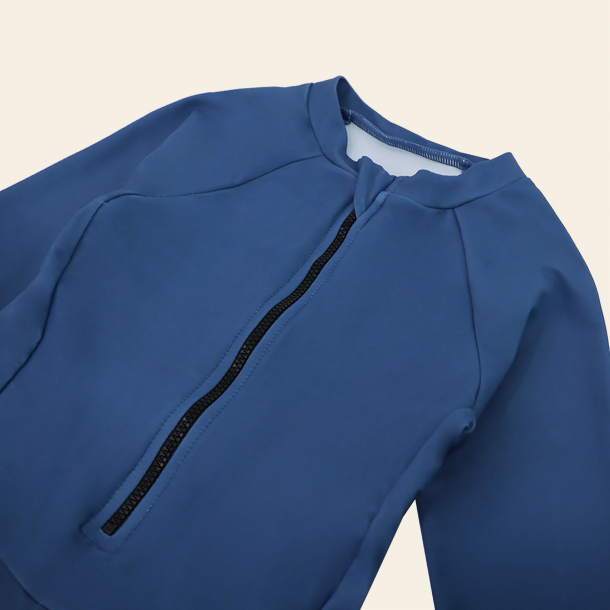 Girls Rash Suit in Navy Gradient by Le Petit Society — image 3