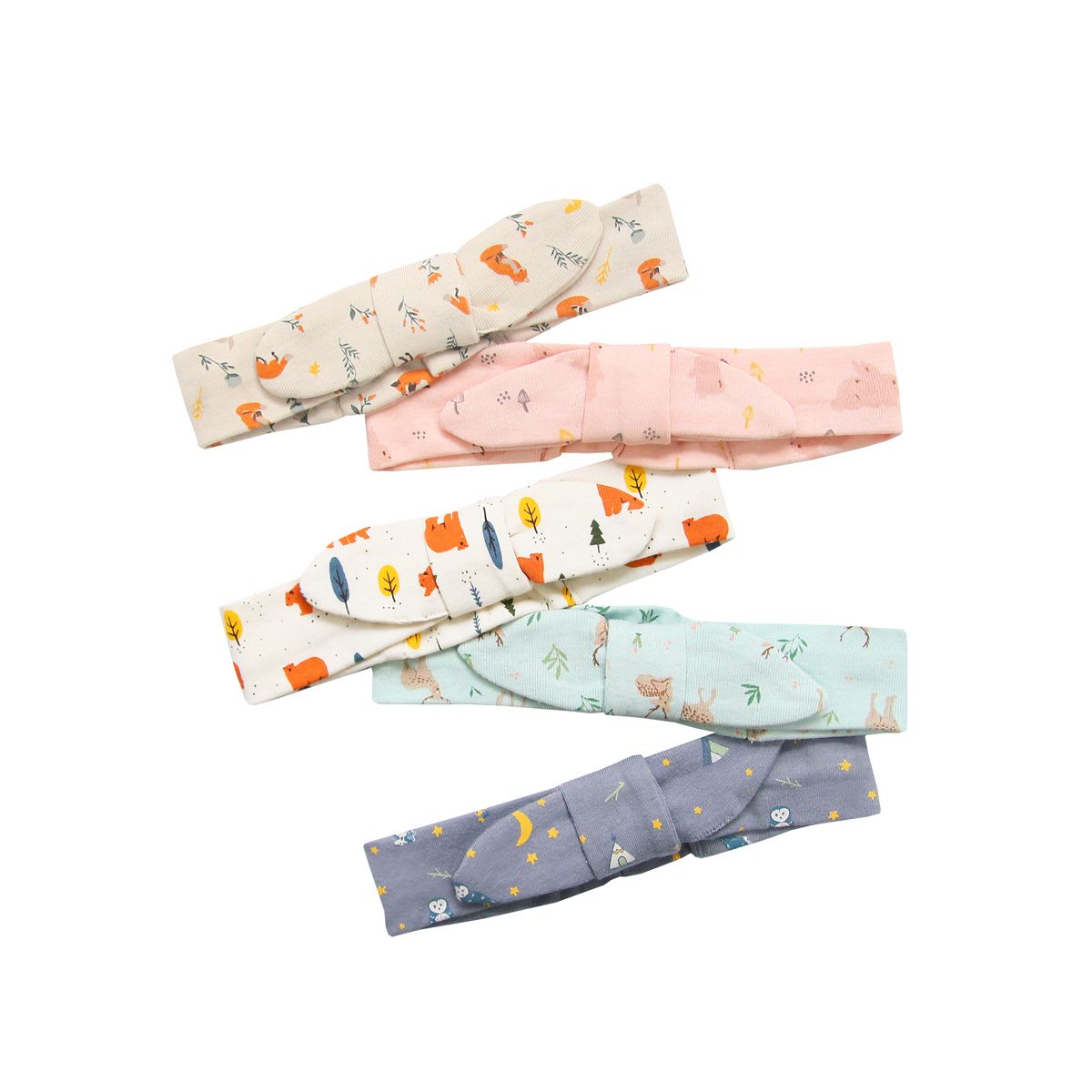 Organic Baby Headband in Deer Print by Le Petit Society — image 4