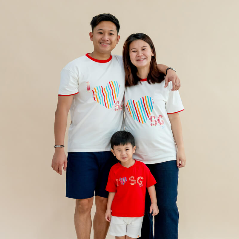 A Singapore Series in "I Love SG" Kids Tee by Le Petit Society — image 6