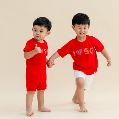 A Singapore Series in "I Love SG" Kids Tee by Le Petit Society — image 3