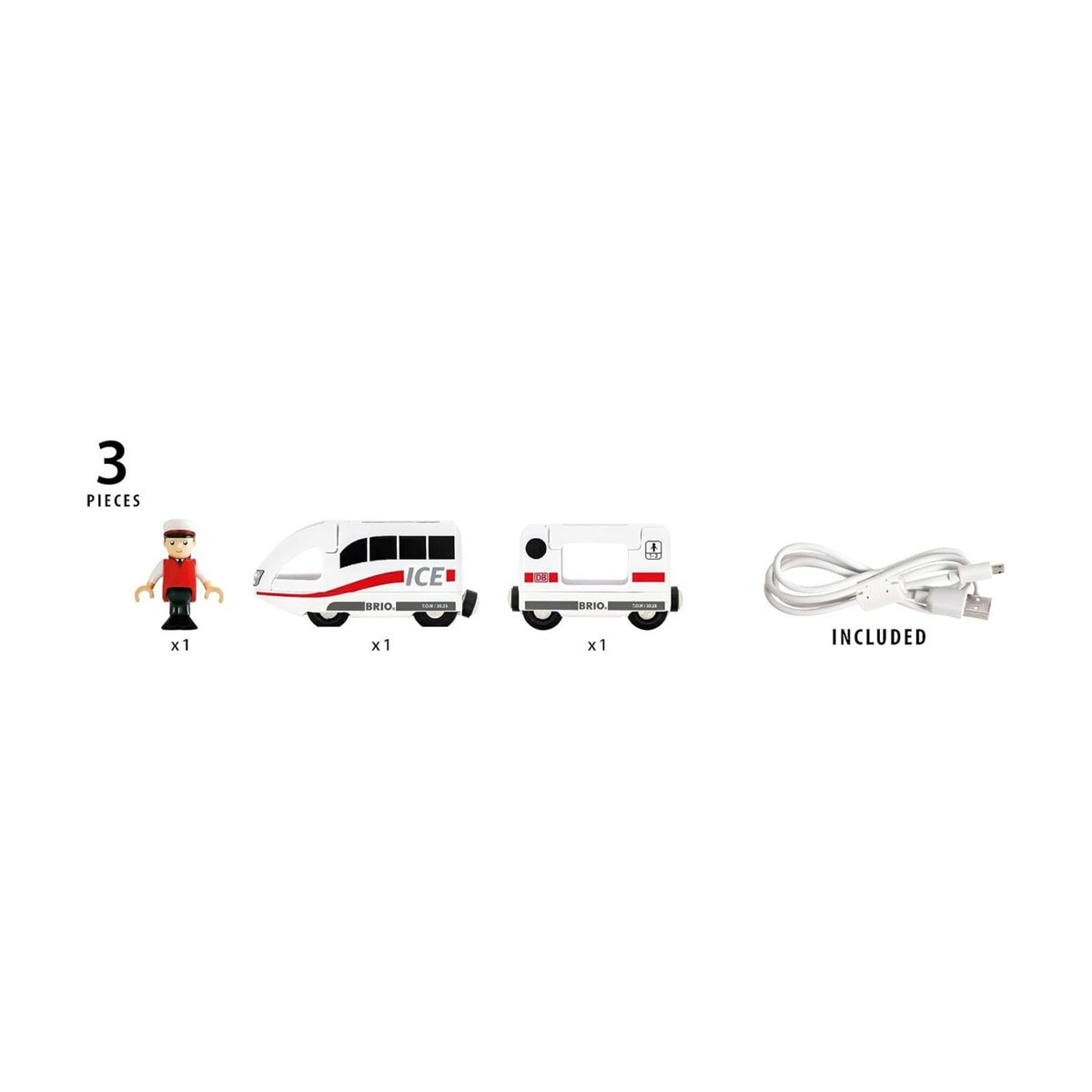 ICE Rechargeable Train (Trains of the World) by BRIO — image 3