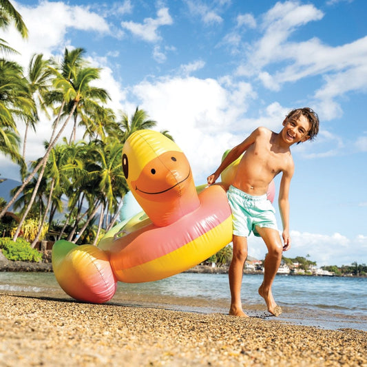 Inflatable Baby Duck Ride-On Pool Float by INTEX