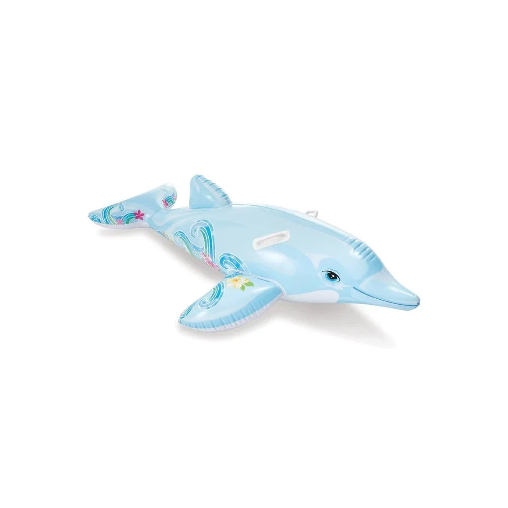 Inflatable Lil’ Dolphin Ride-On Pool Float by INTEX — image 2