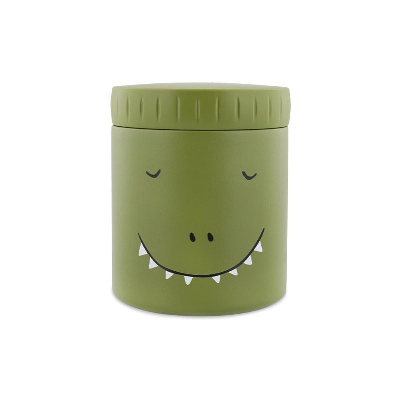 Insulated Stainless Steel Food Jar (350ml) - Mr Dino by Trixie