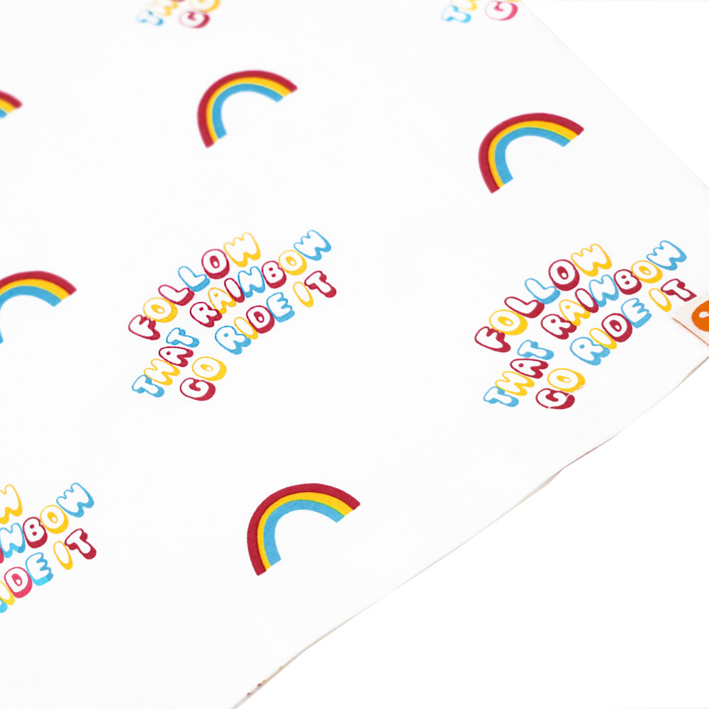 Made For Play in Baby Rainbow Romper by Le Petit Society — image 2