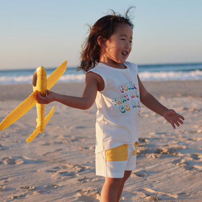 Made For Play in Kids "Follow That Rainbow" Tank Top by Le Petit Society — image 10