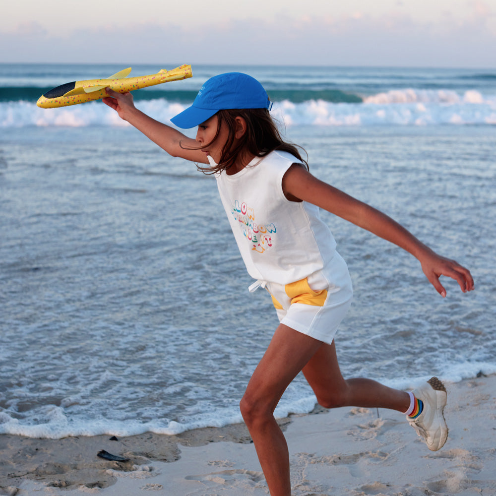 Made For Play in Kids "Follow That Rainbow" Tank Top by Le Petit Society — image 7
