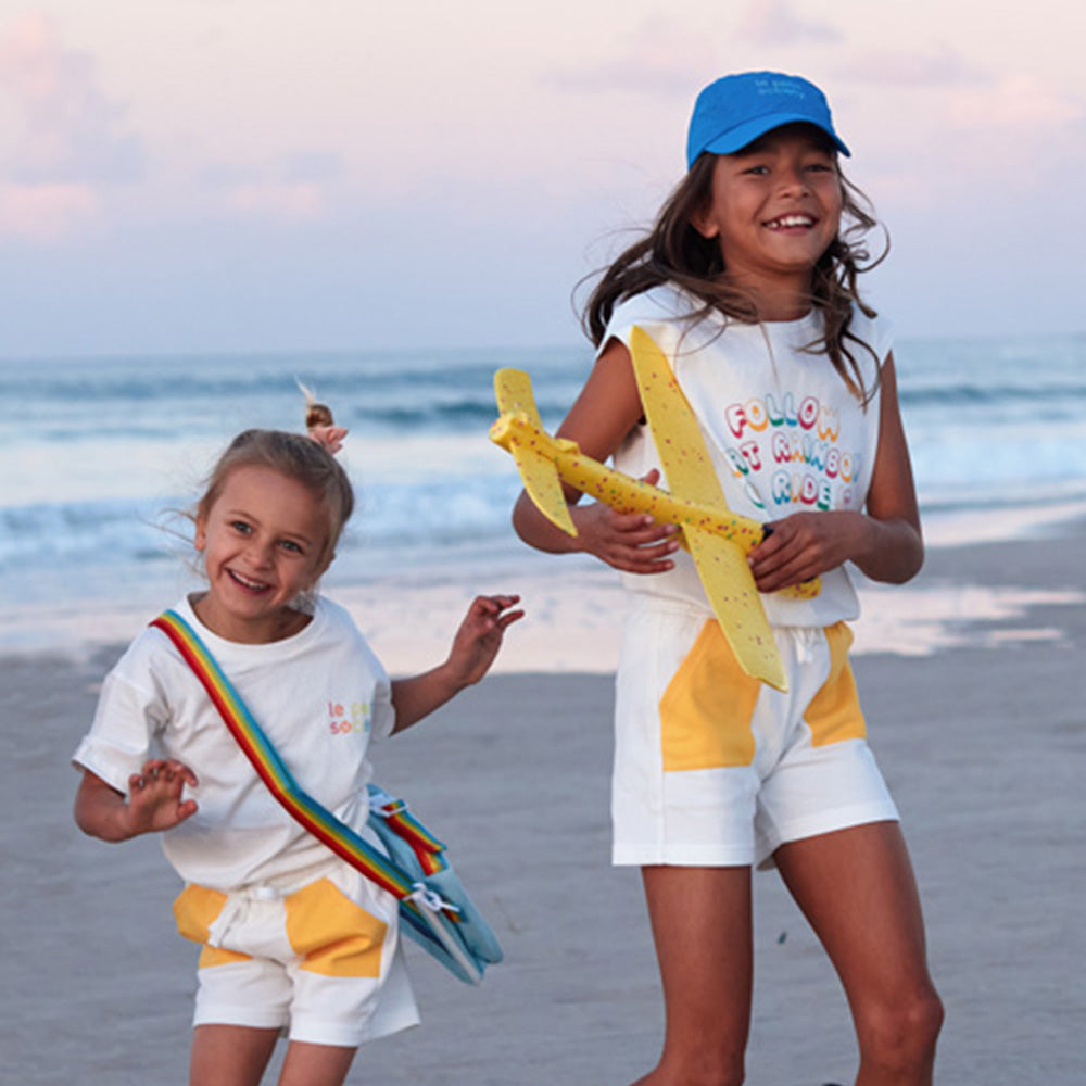 Made For Play in Kids "Follow That Rainbow" Tank Top by Le Petit Society — image 2