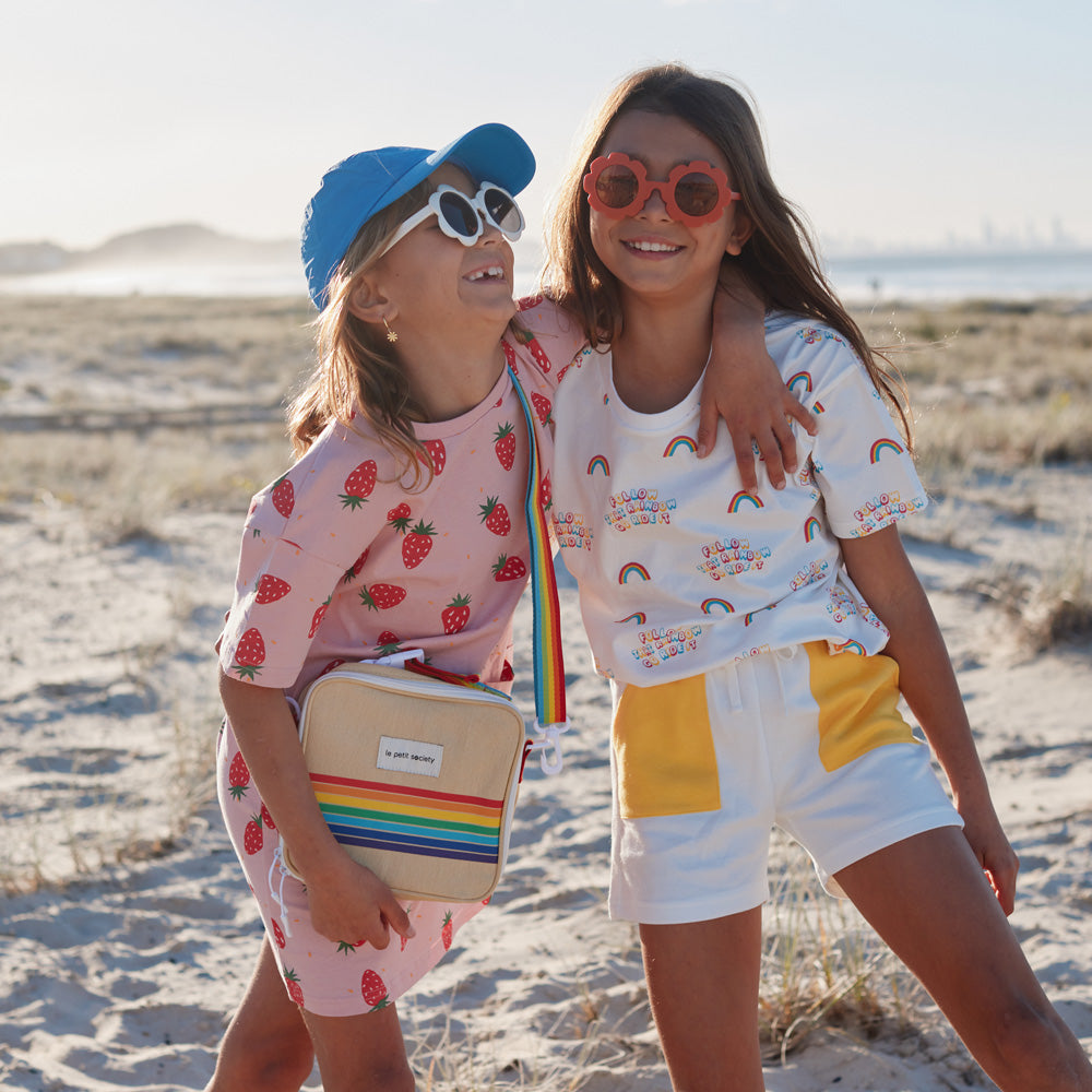 Made For Play in Kids "Follow That Rainbow" Tee by Le Petit Society — image 3