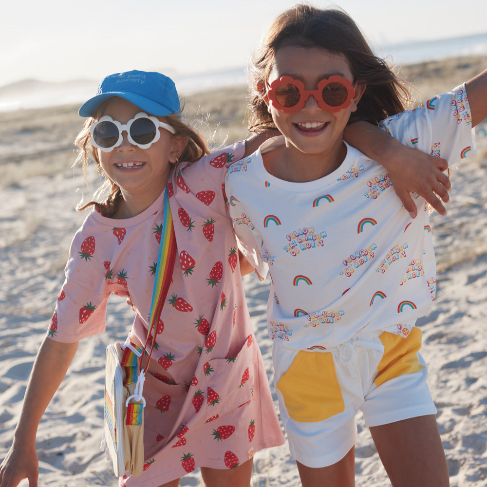 Made For Play in Kids "Follow That Rainbow" Tee by Le Petit Society — image 14