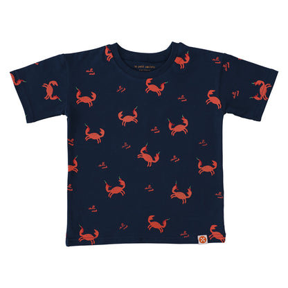 A Singapore Series - Kids Tee in Chilli Crab Print by Le Petit Society — image 11