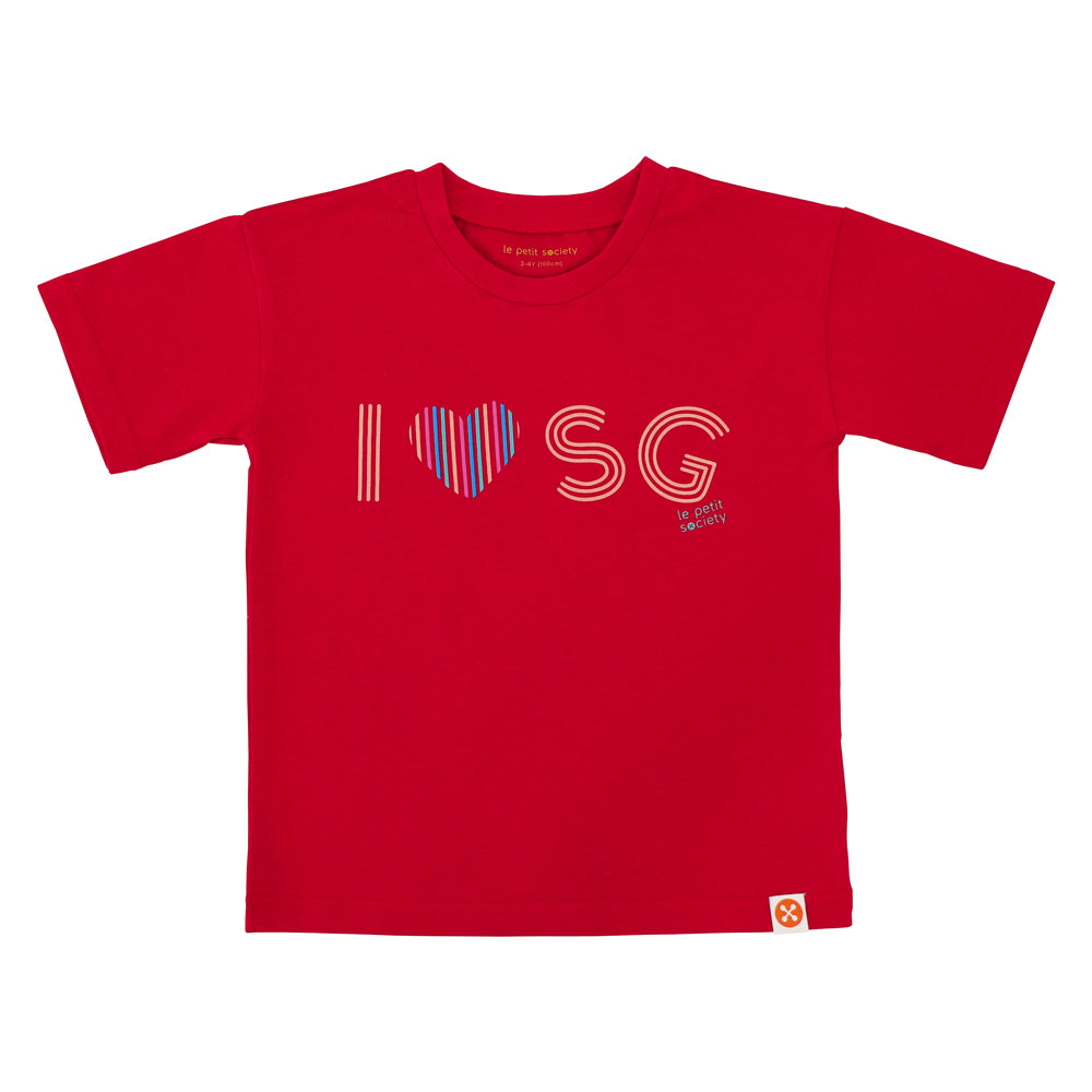 A Singapore Series in "I Love SG" Kids Tee by Le Petit Society — image 10