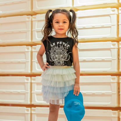 Dragon Streetwear - Kids Tank in Black Dragon by Le Petit Society — image 3