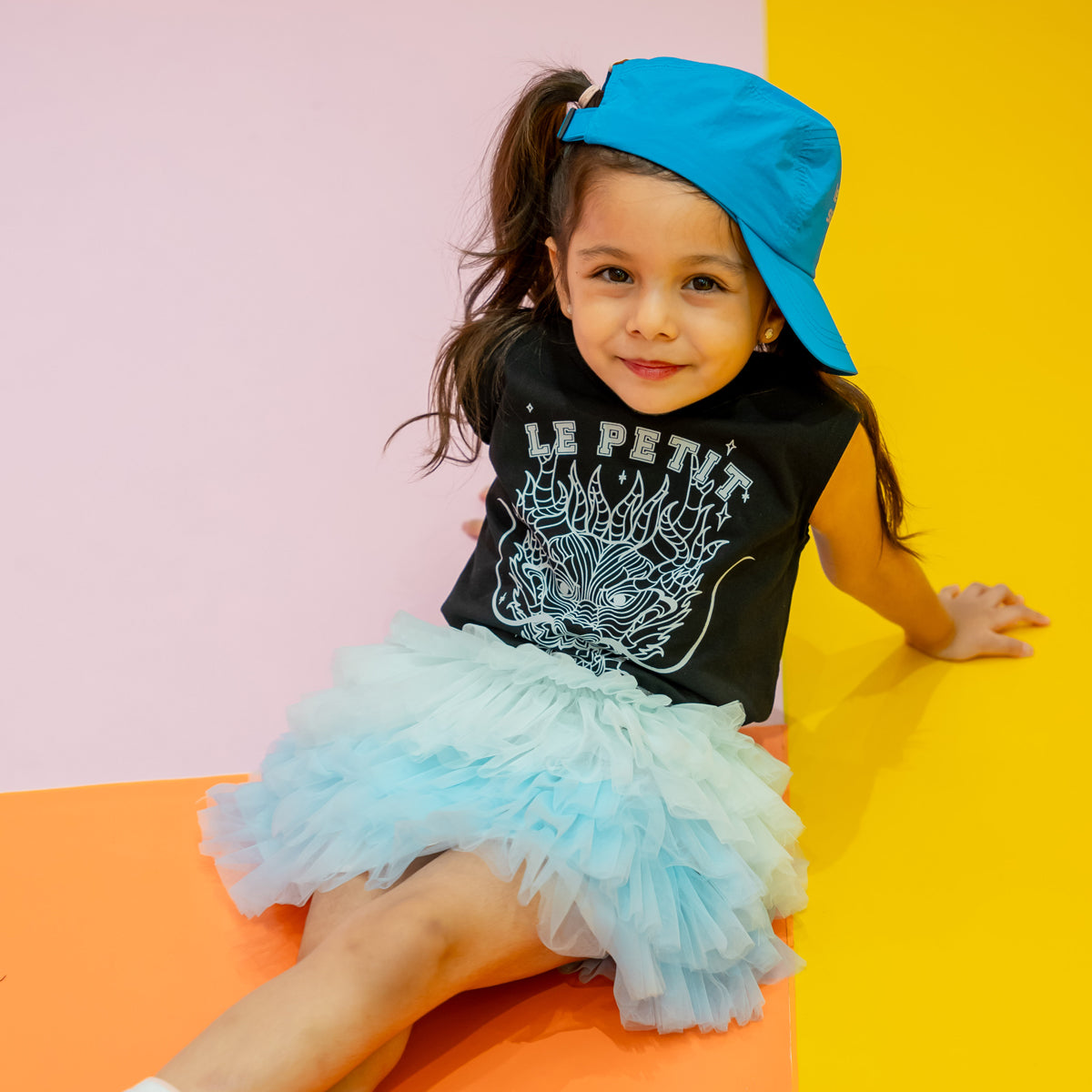 Dragon Streetwear - Kids Tank in Black Dragon by Le Petit Society — image 5