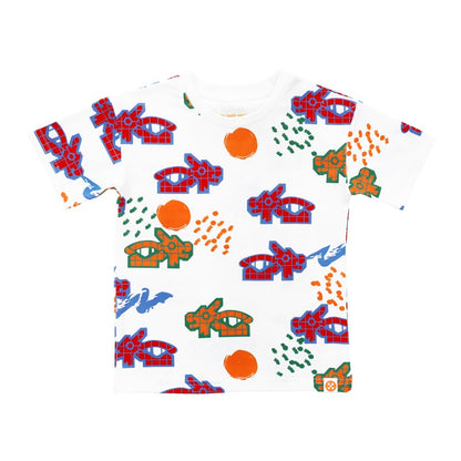 A Singapore Series - Kids Tee in Festive Dragon Playground Print by Le Petit Society — image 9