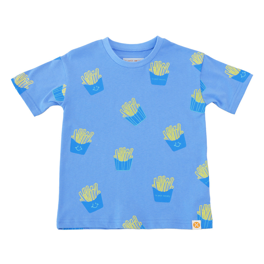 Made For Play - Kids Tee in French Fries Print by Le Petit Society — image 5