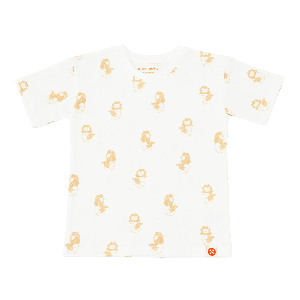 A Singapore Series - Kids Tee in Merlion Print by Le Petit Society