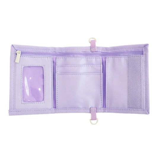 Kids Wallet With Lanyard in Lavender by Le Petit Society — image 2