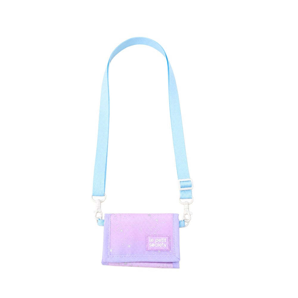 Essential School Bundle - Metallic Galaxy Single Pocket Backpack, Munch Mini & Wallet (7-10Y)