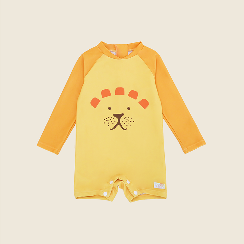 Baby Swimsuit in Lion by Le Petit Society — image 2