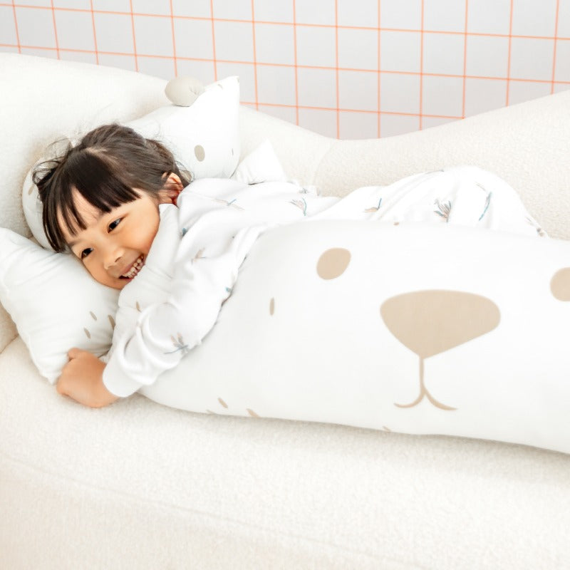 Kids Bear Pillow in Large by Le Petit Society — image 3