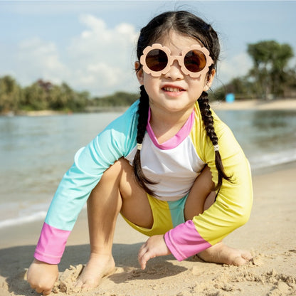 Rash Swim Top in Colour Pop by Le Petit Society — image 4