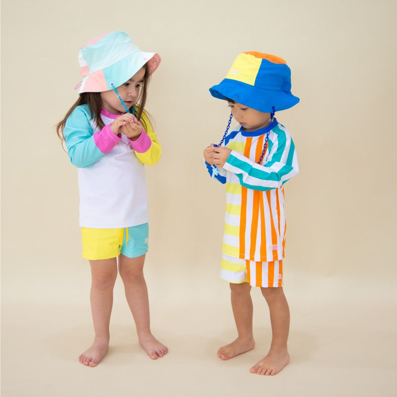 Rash Swim Top in Colour Pop by Le Petit Society — image 5