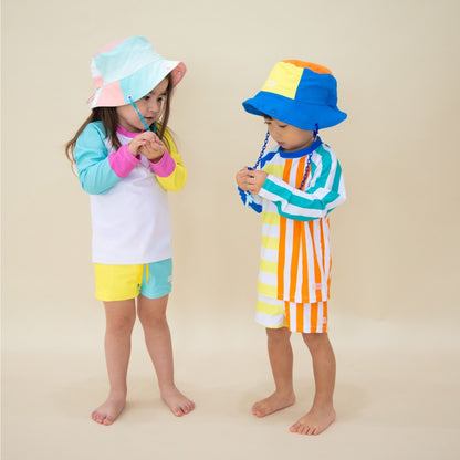 Swim Trunks in Colour Pop by Le Petit Society — image 2
