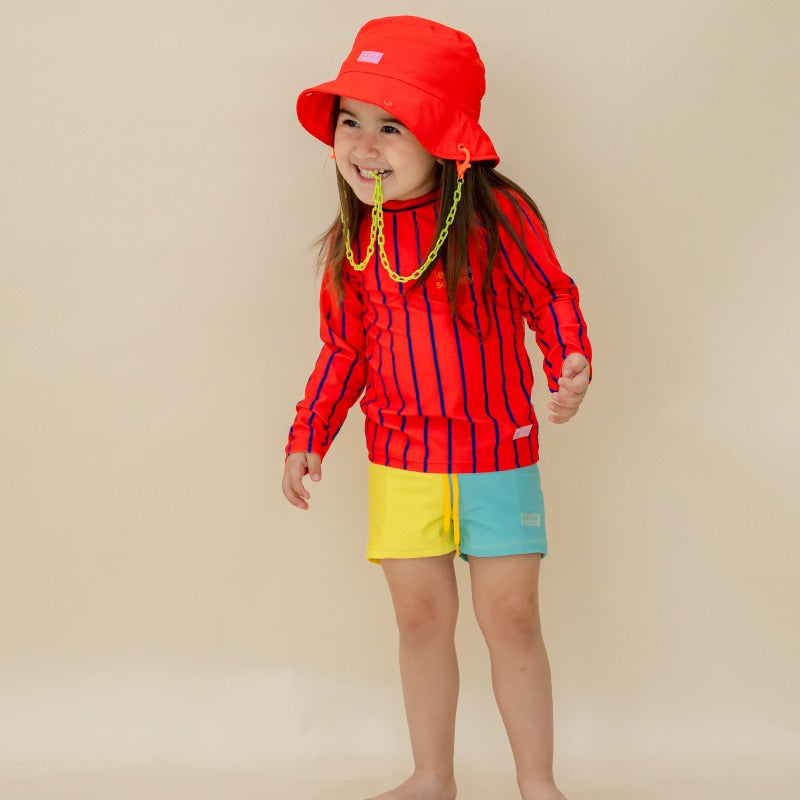 Swim Trunks in Colour Pop by Le Petit Society — image 3