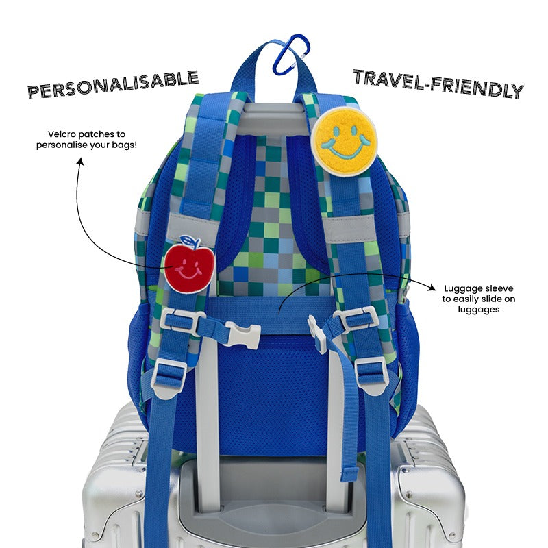 Mini Backpack in Arcade Blue by Le Petit Society — image 13