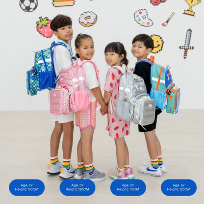Mini Backpack in Arcade Blue by Le Petit Society — image 5