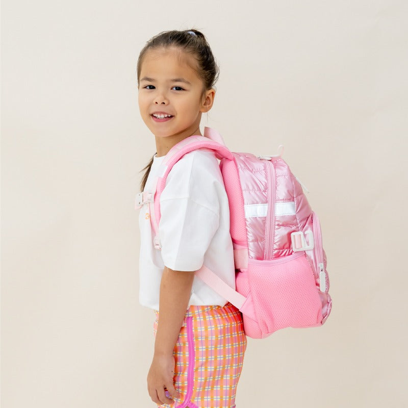 Essential School Bundle in Pink Puffer by Le Petit Society — image 5
