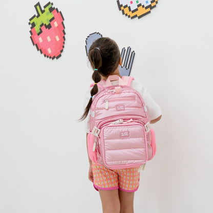 Essential School Bundle in Pink Puffer by Le Petit Society — image 3