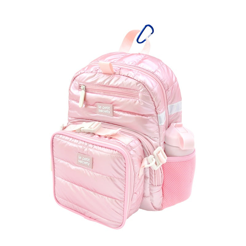 Essential School Bundle in Pink Puffer by Le Petit Society — image 8