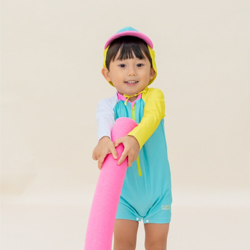 Baby Swimsuit in Colour Pop by Le Petit Society — image 4