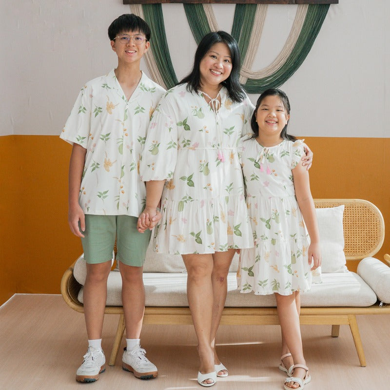 Heritage Series - Ladies Dress in Tropical Durian Print by Le Petit Society — image 6