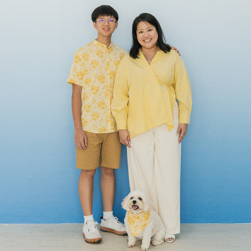 Men's Bermuda in Khaki by Le Petit Society — image 3