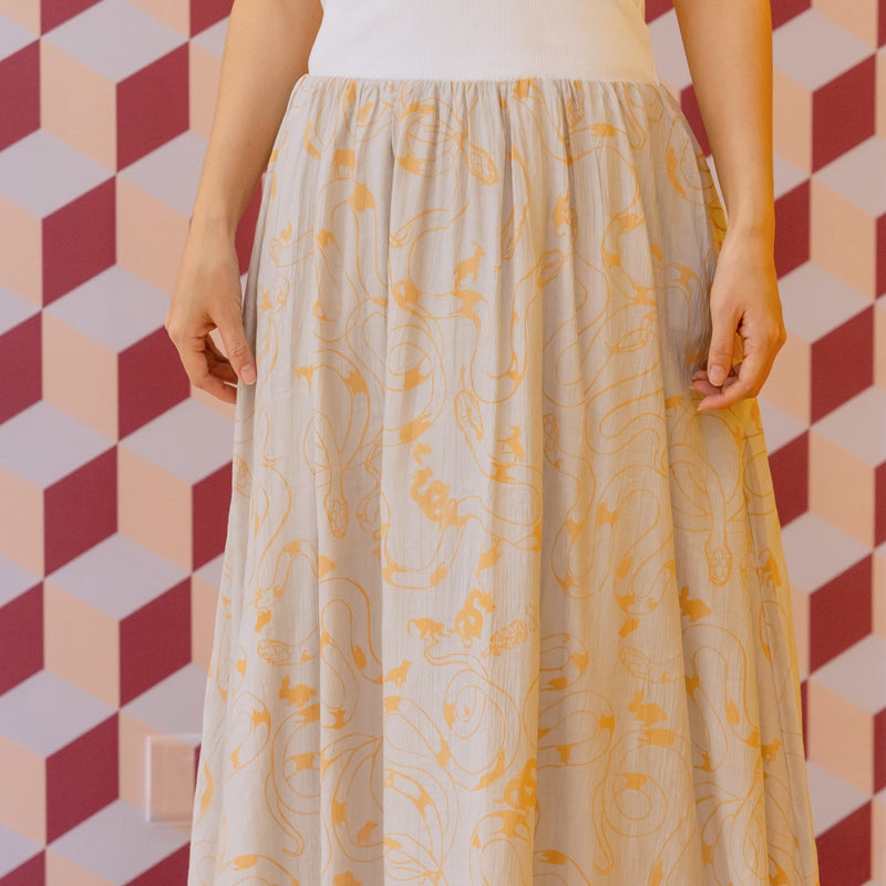 Zodiac Series - Ladies Tank Dress in White by Le Petit Society — image 6