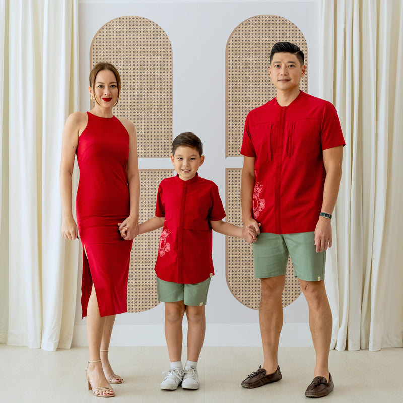Men's Bermuda in Army Green by Le Petit Society — image 4