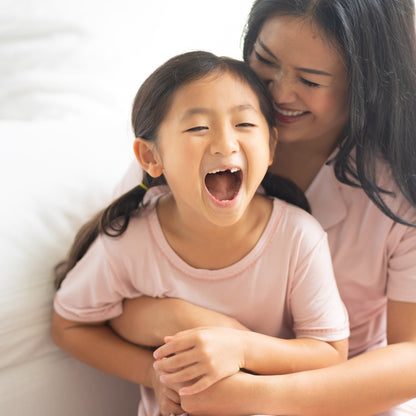 Loungewear - Girls Dress in Dusty Pink by Le Petit Society