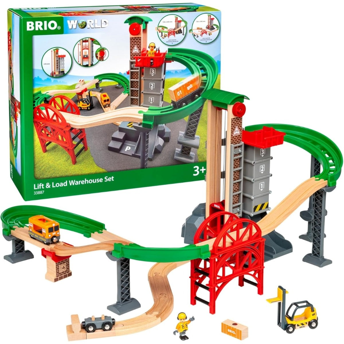Lift & Load Warehouse Set by BRIO
