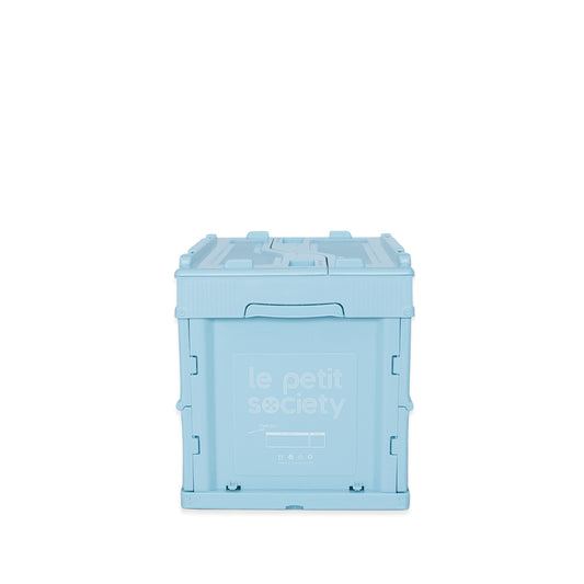 Collapsible Storage Crate (Small) in Blue by Le Petit Society