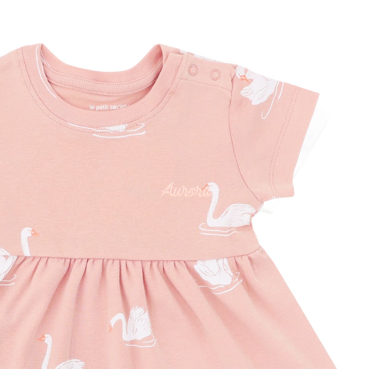 Little Milestones Baby Girl Set - Daydream in Pink by Le Petit Society — image 5