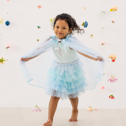 Party Series - Long Cape in Blue by Le Petit Society