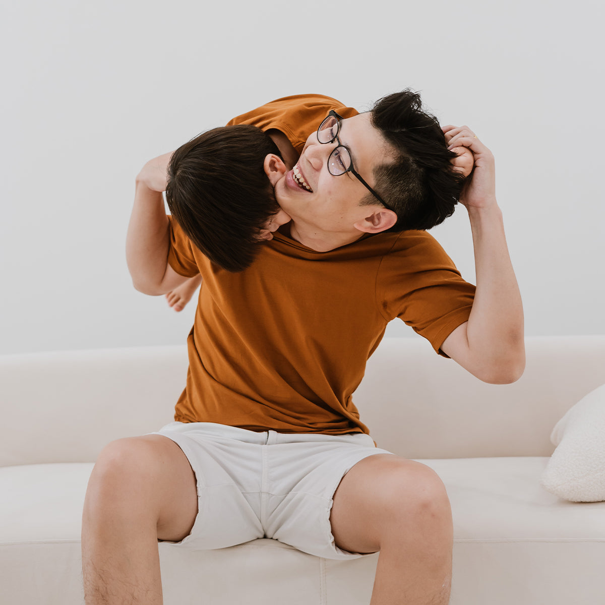 Resort Series - Kids Tee in Brown by Le Petit Society — image 7