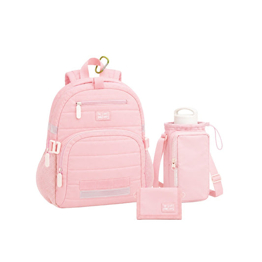 LPS Essential School Bundle - Mini Marshmallow Pink Puffer