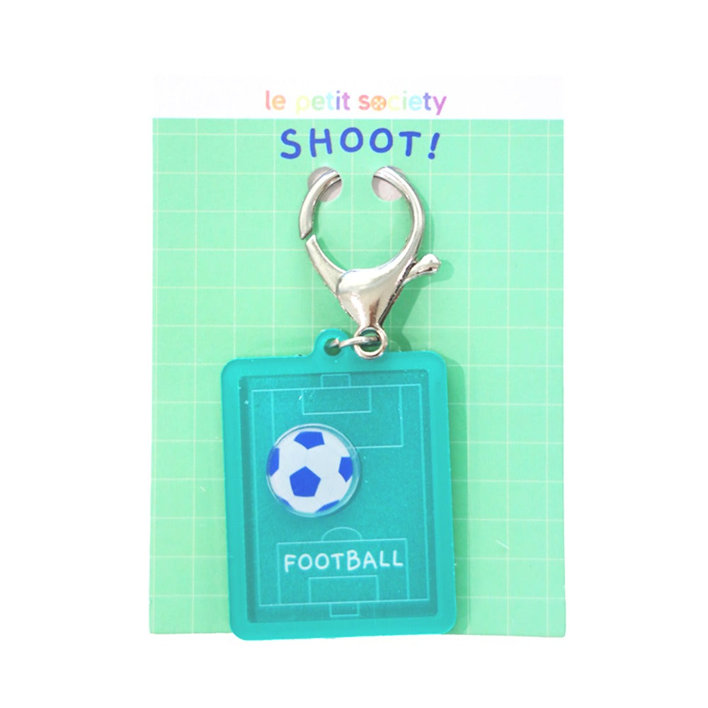 Football Shaker Keychain by Le Petit Society